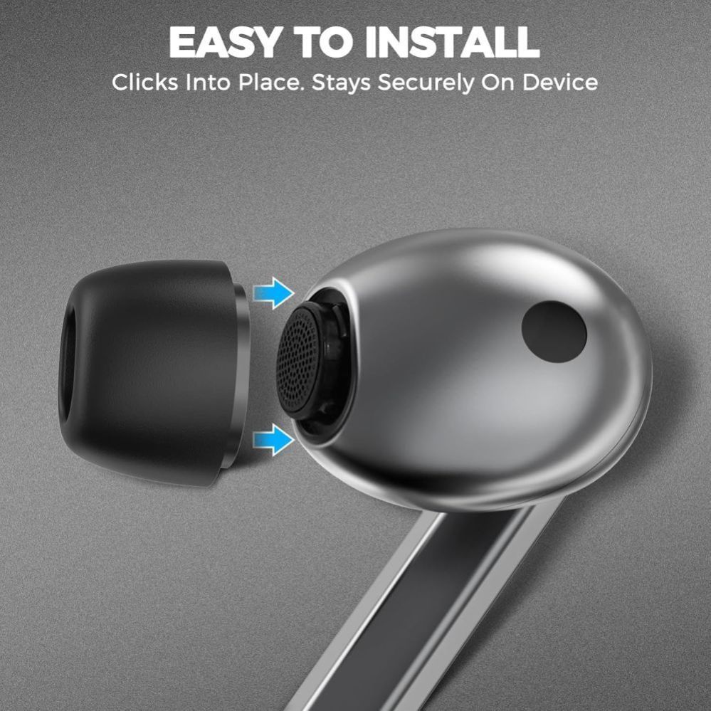 Other goods Tech-Protect Tech-Protect Ear Tips for Samsung Galaxy Buds 3 Pro in sizes S / M / L - black (3 pcs.)