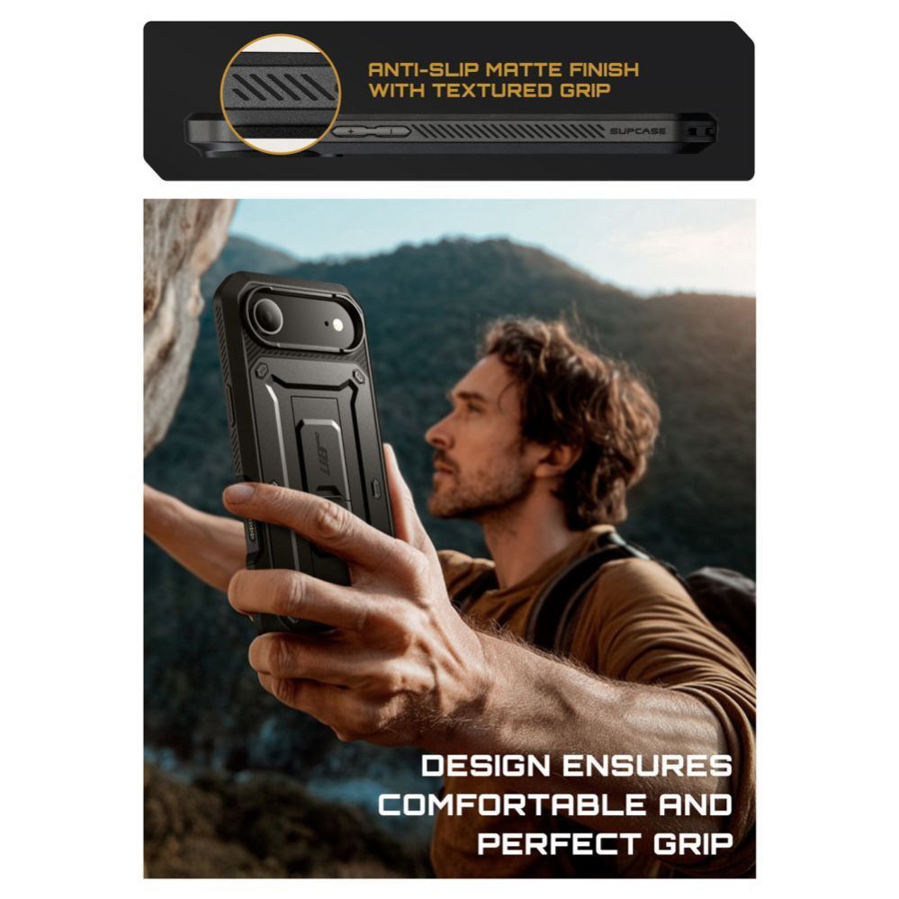 Citas preces Supcase Supcase UB Pro Case for iPhone 17 Air - Black