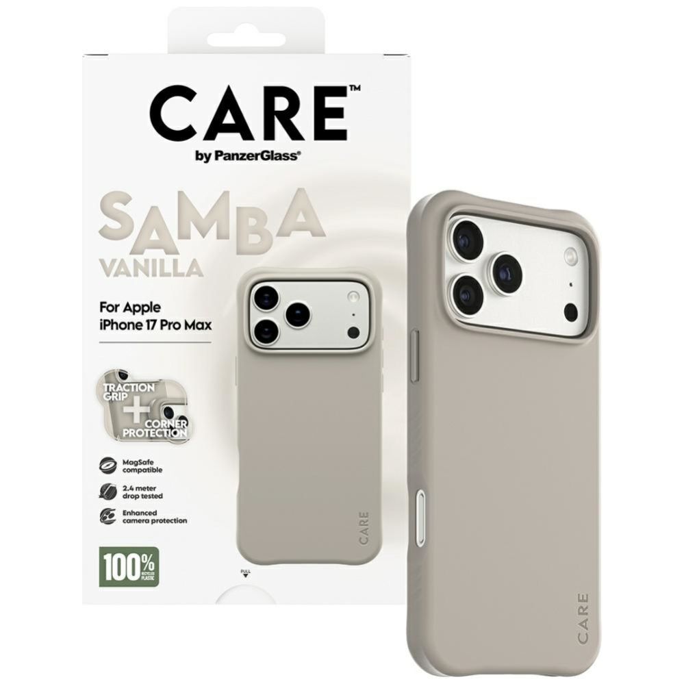 Other goods Panzer Glass CARE by PanzerGlass Fashionable Samba MagSafe Case for iPhone 17 Pro Max - Gray