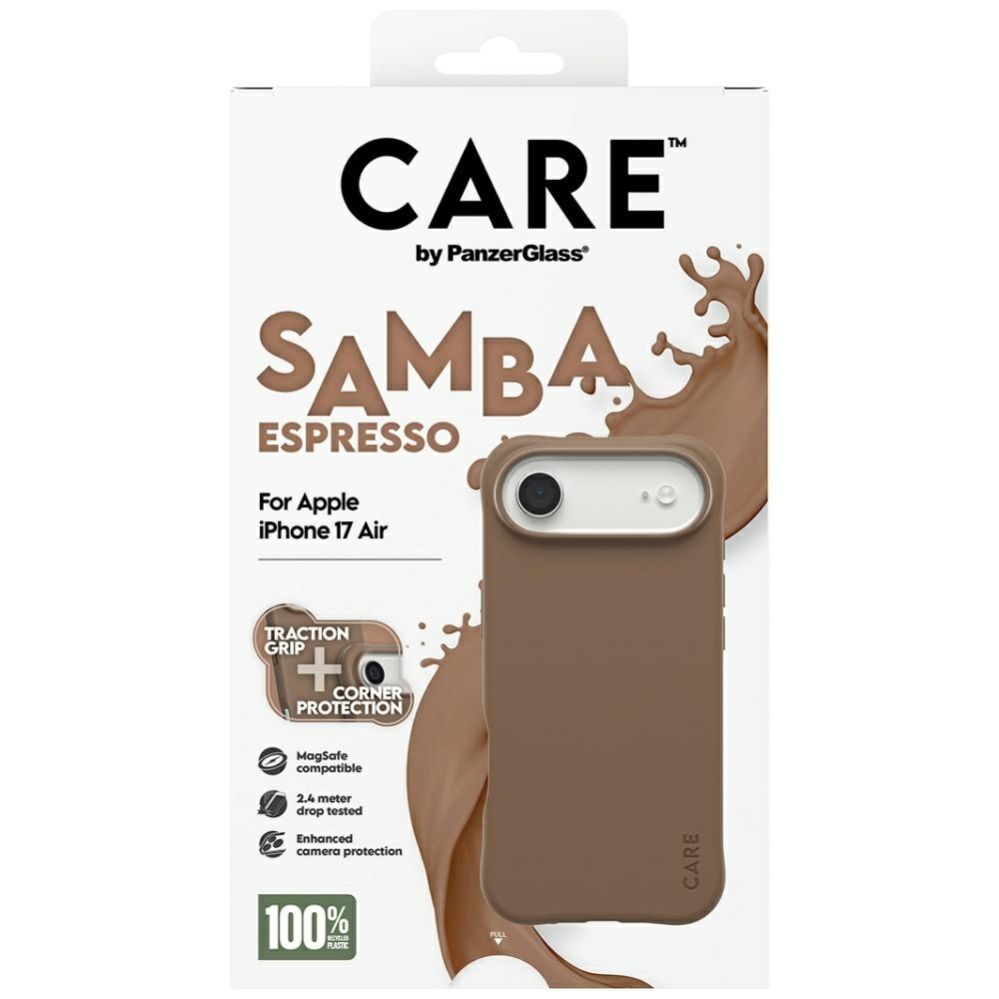 Other goods Panzer Glass CARE by PanzerGlass Fashionable Samba MagSafe Case for iPhone Air - Brown