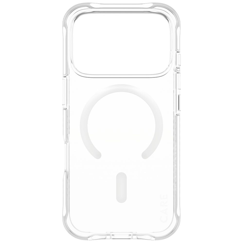 Citas preces Panzer Glass CARE by PanzerGlass Fashionable Samba Case w. White MagSafe for iPhone 17 Pro - Transparent