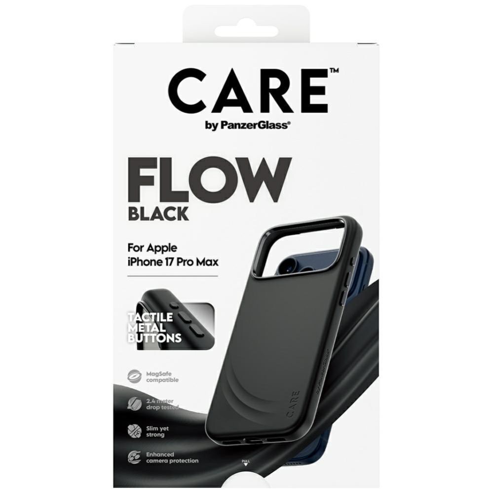 Other goods Panzer Glass CARE by PanzerGlass Feature FLOW MagSafe Case for iPhone 17 Pro Max - Black