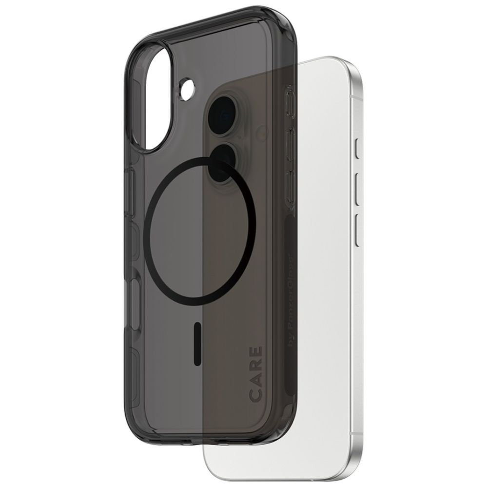 Citas preces Panzer Glass CARE by PanzerGlass Flagship Urban Explorer Case w. Black MagSafe for iPhone 17 - Black