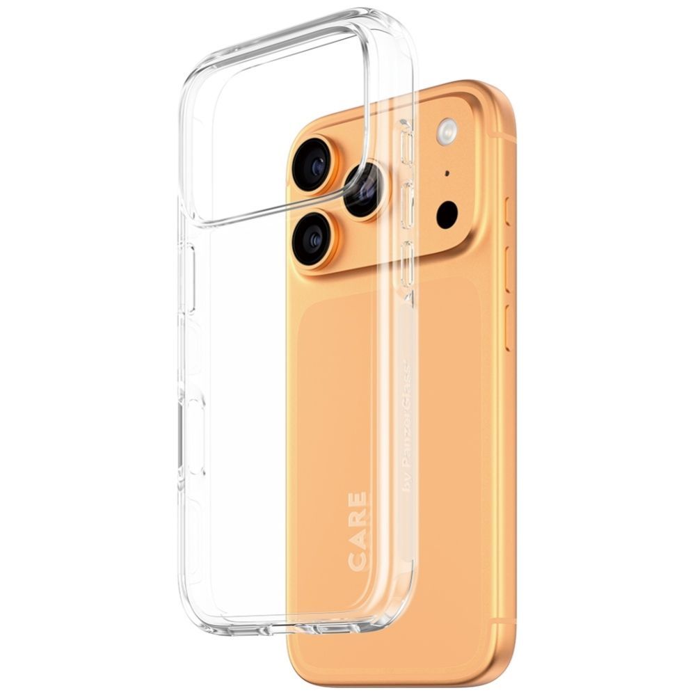 Citas preces Panzer Glass CARE by PanzerGlass Flagship Urban Explorer Case w. Clear Frame for iPhone 17 Pro - Transparent