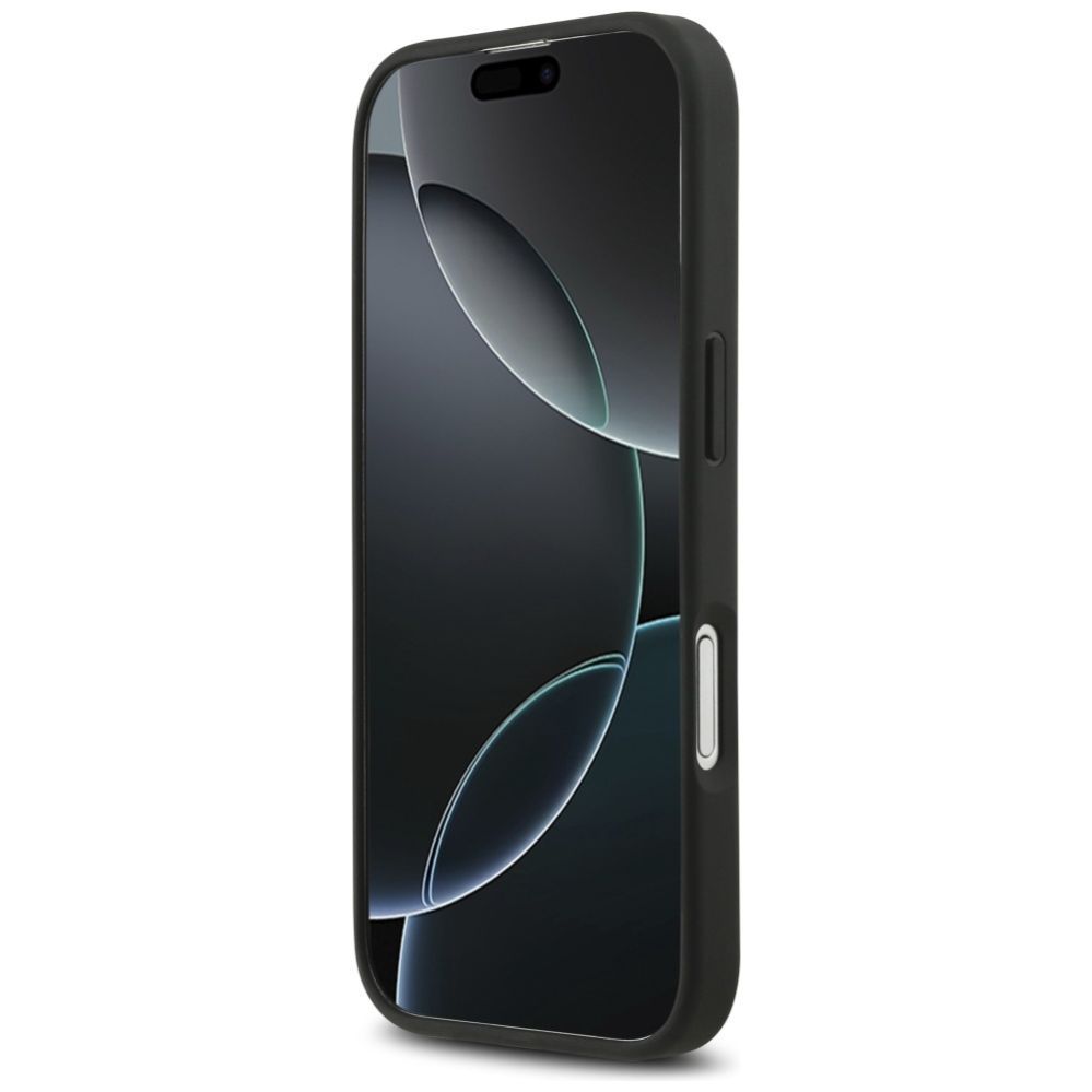 Citas preces Mercedes-Benz Mercedes Leather Large Laurel Leave MagSafe Case for iPhone 17 - Black