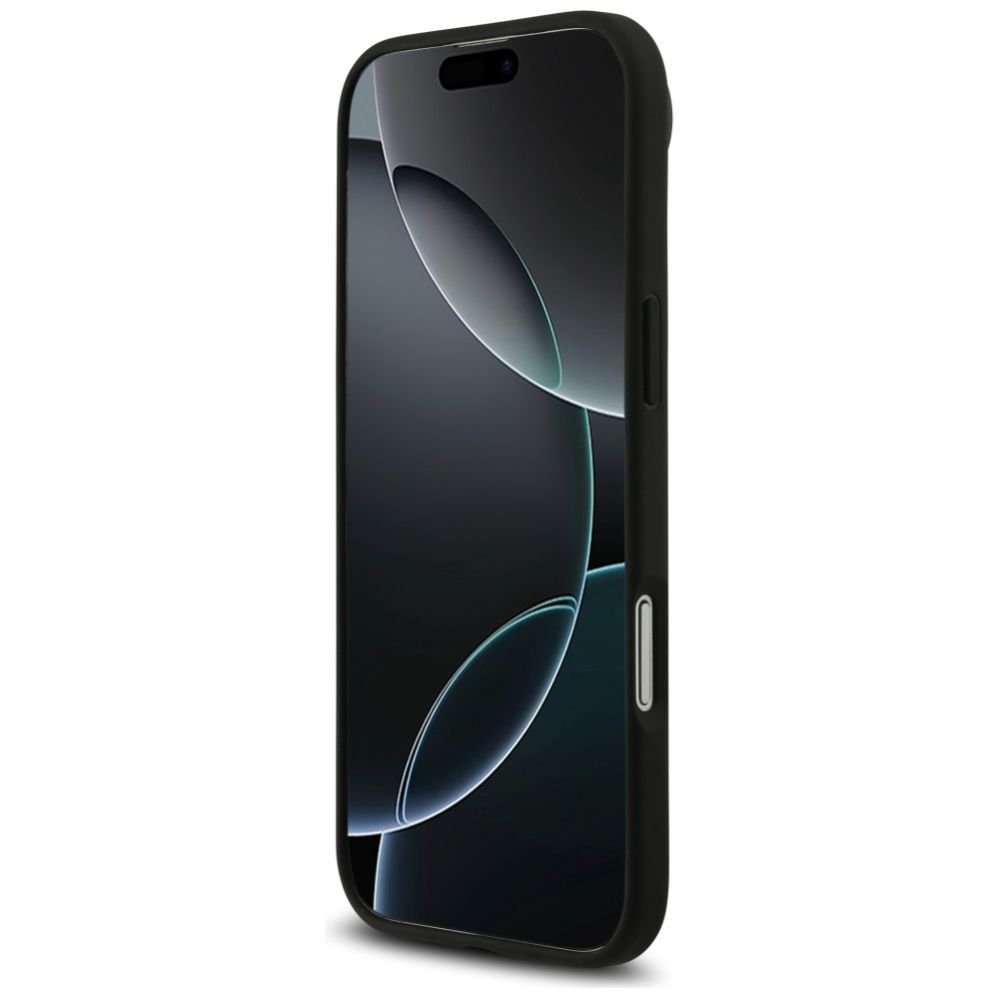 Citas preces Mercedes-Benz Mercedes Leather Large Laurel Leave MagSafe case for iPhone Air - black