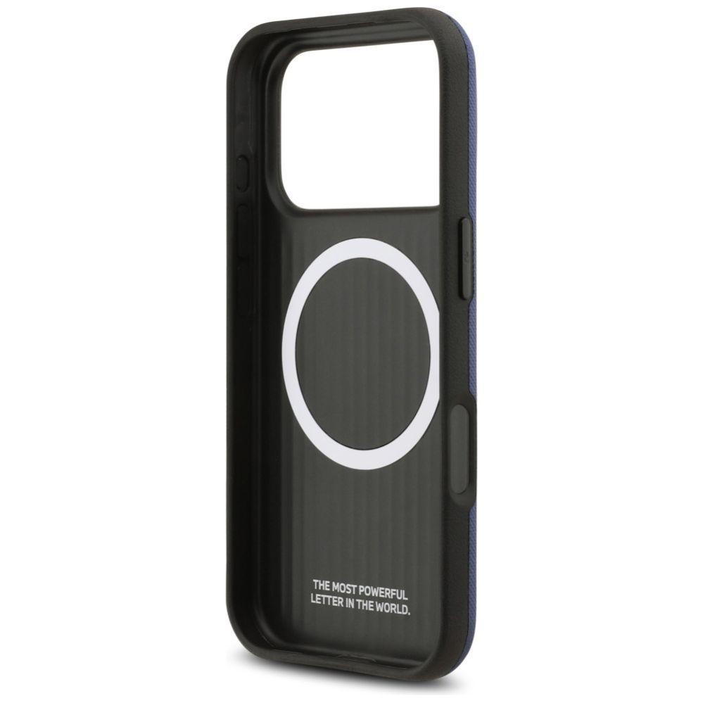 Muud kaubad BMW BMW M FW Metal Logo MagSafe Case for iPhone 17 Pro Max - Navy Blue