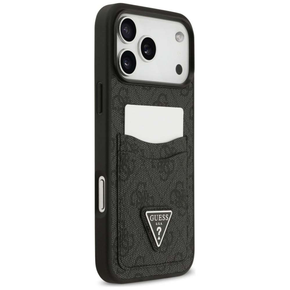 Muud kaubad Guess Guess 4G nauble Card Triangle case for iPhone 17 Pro Max - black