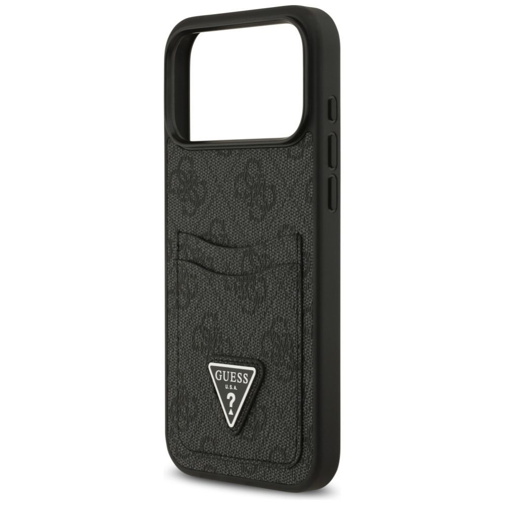 Muud kaubad Guess Guess 4G nauble Card Triangle case for iPhone 17 Pro Max - black