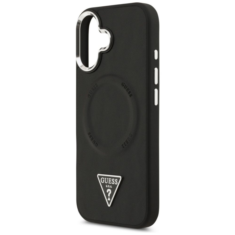 Citas preces Guess Guess Triangle Logo MagSafe case for iPhone 17 - black