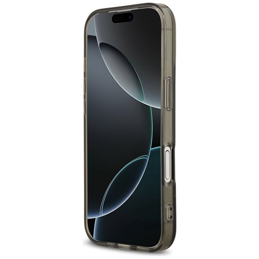 Citas preces U.S. Polo PU US Polo DH and Bottom Stripe Logo MagSafe iPhone 17 Case - Black