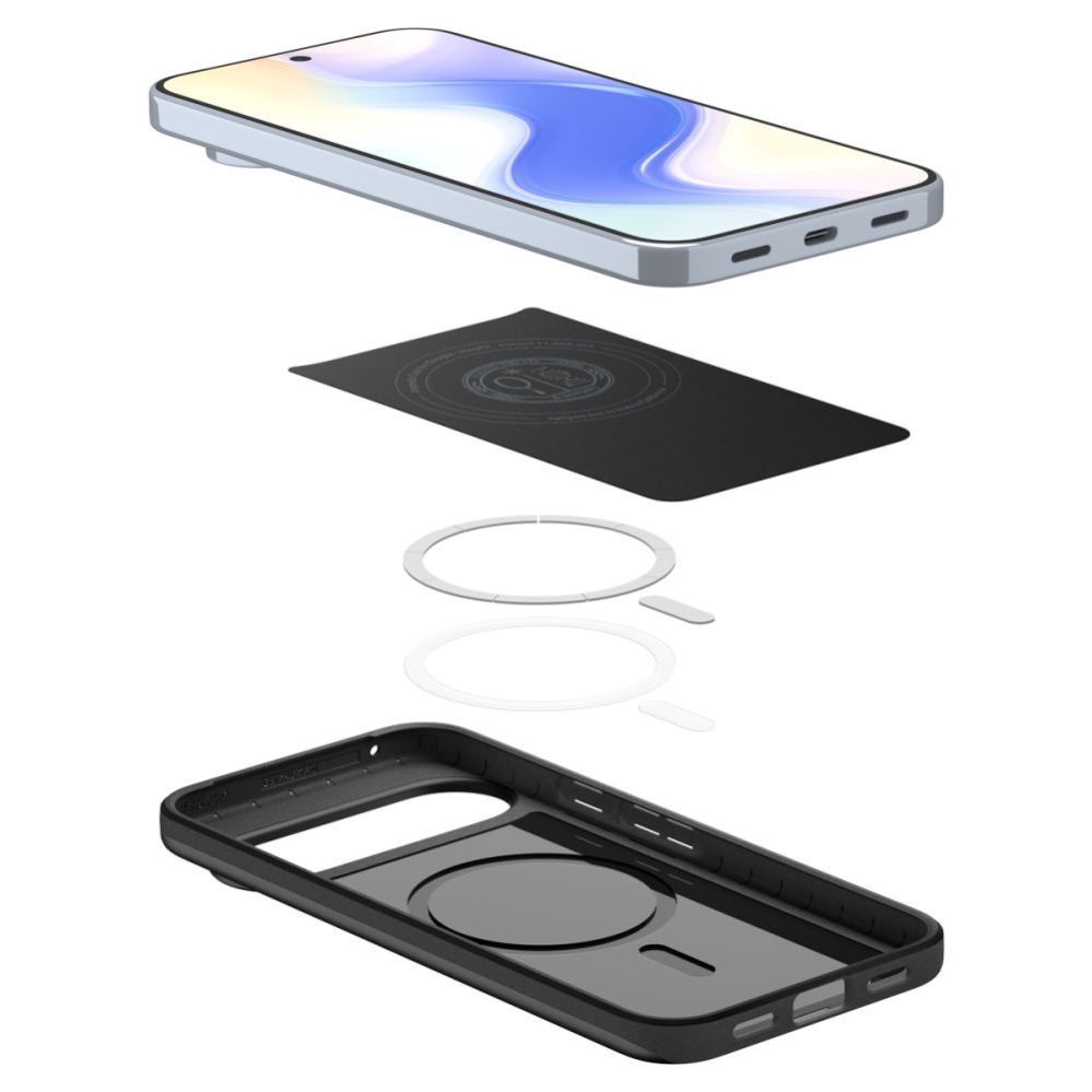 Citas preces Spigen Spigen Thin Fit Mag MagSafe Case for Google Pixel 10 Pro XL - Black