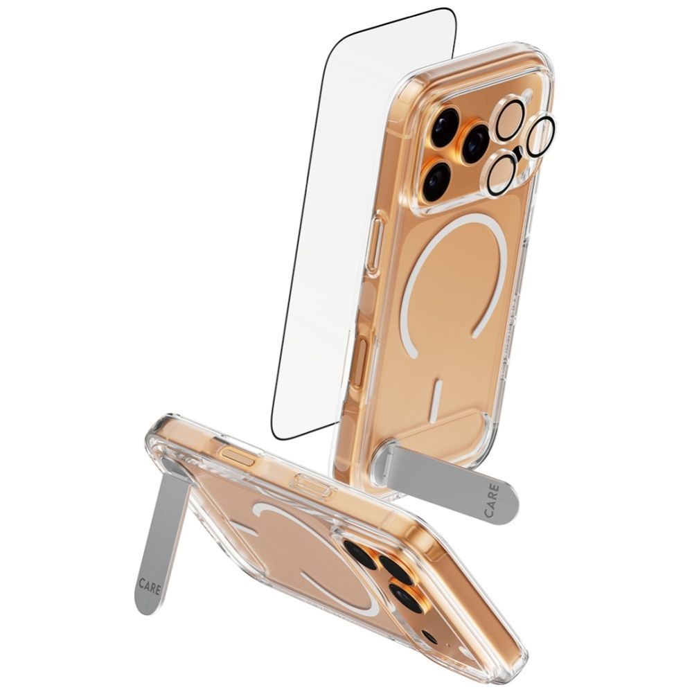 Citas preces Panzer Glass CARE by PanzerGlass Feature Kick 3in1 Case + Glass + Lens Protection Kit for iPhone 17 Pro