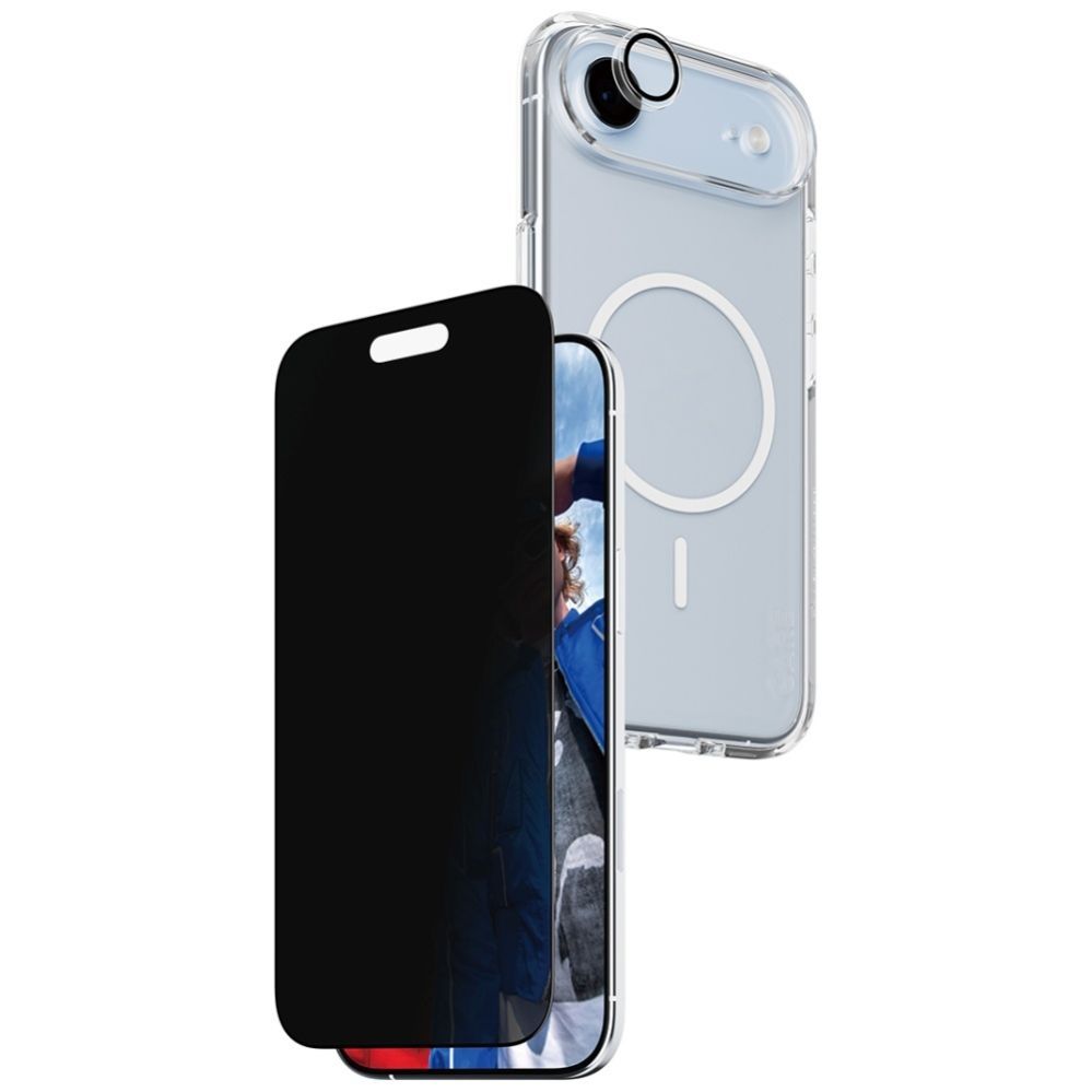 Citas preces Panzer Glass CARE by PanzerGlass Flagship Privacy 3-in-1 Case + Privacy Glass + Lens for iPhone Air