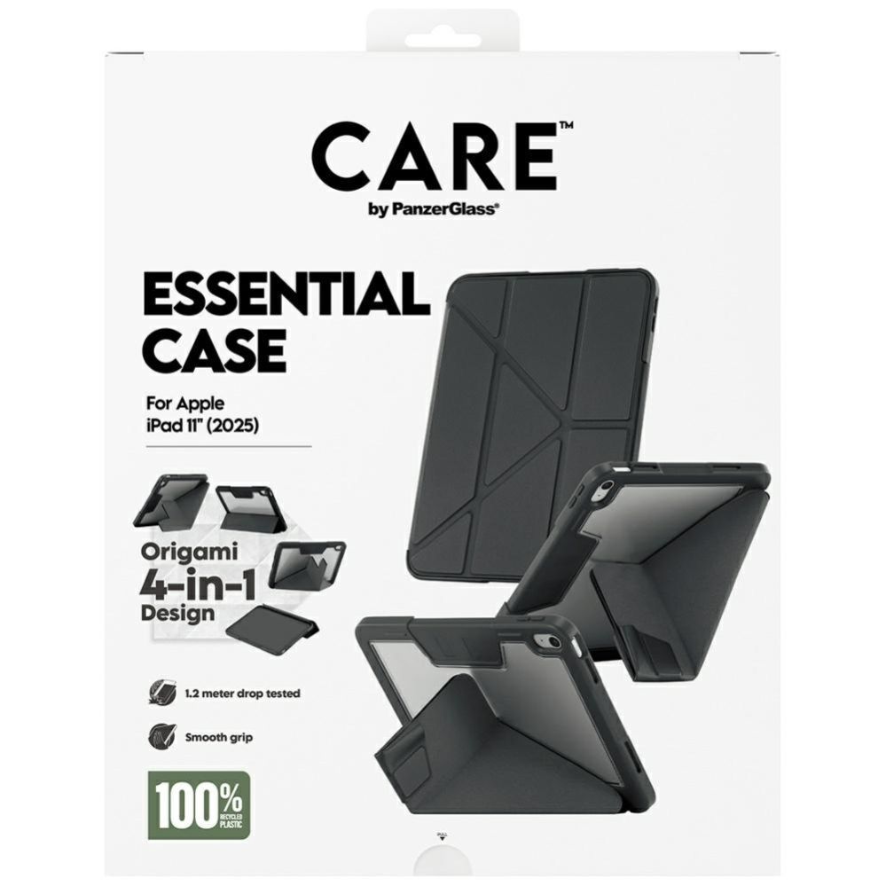 Kitos prekės Panzer Glass Care by PanzerGlass Y fold case for iPad 11" 2025 (11th gen.) - black