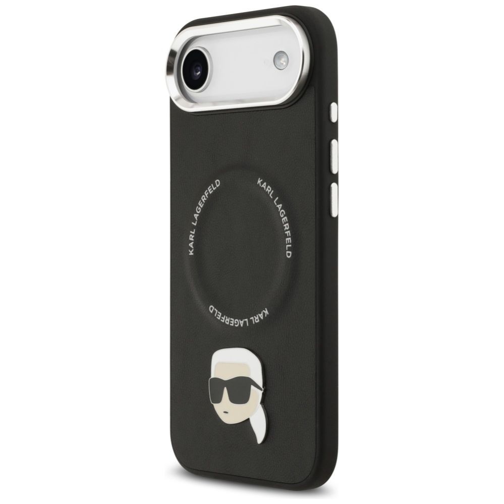 Citas preces Karl Lagerfeld Karl Lagerfeld Karl Pin MagSafe Case for iPhone Air - Black