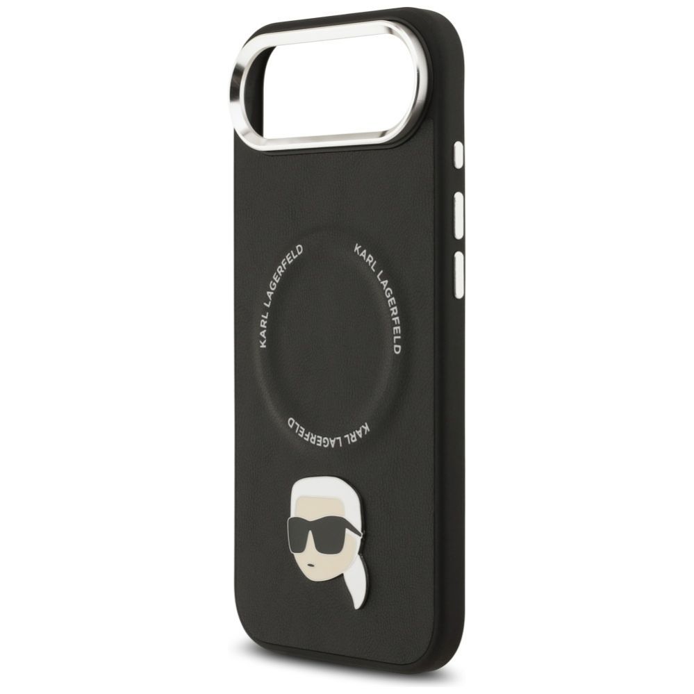 Citas preces Karl Lagerfeld Karl Lagerfeld Karl Pin MagSafe Case for iPhone Air - Black