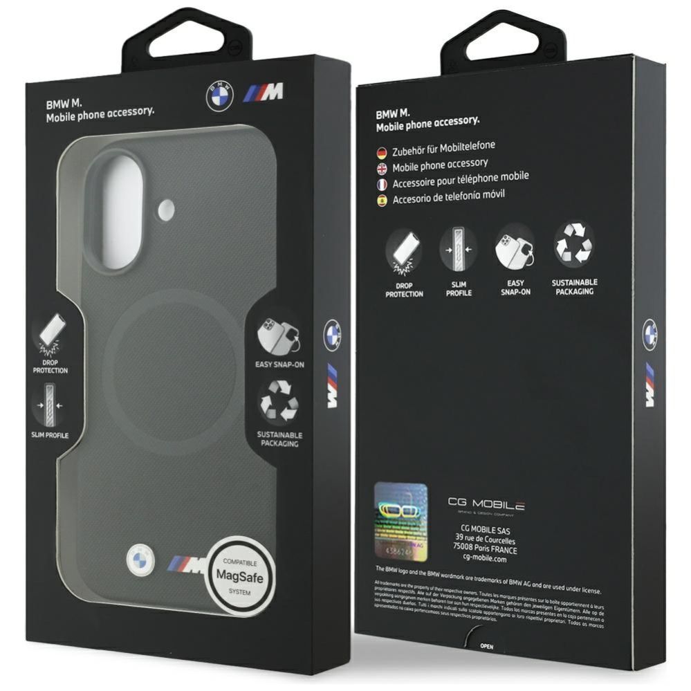Citas preces BMW BMW M FW Metal Logo MagSafe Case for iPhone 17 - Black