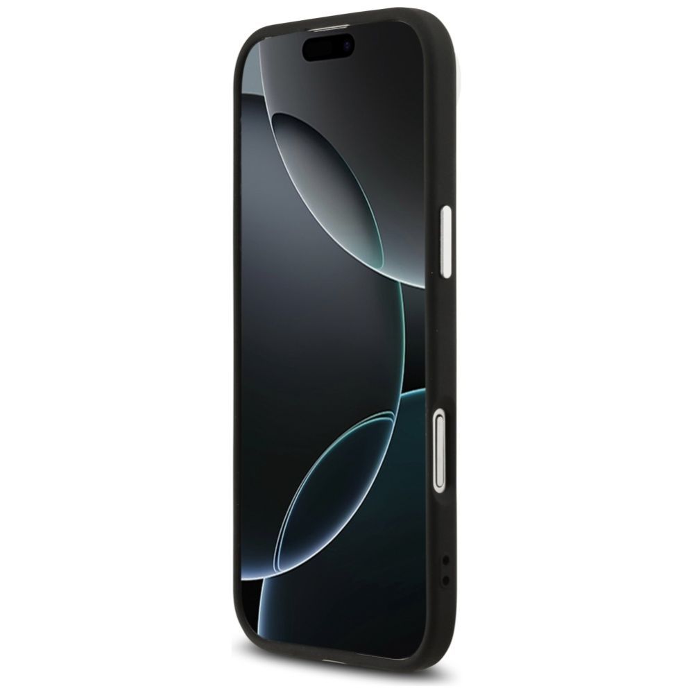 Citas preces Karl Lagerfeld Karl Lagerfeld Karl & Choupette Pins MagSafe Case for iPhone Air - Black