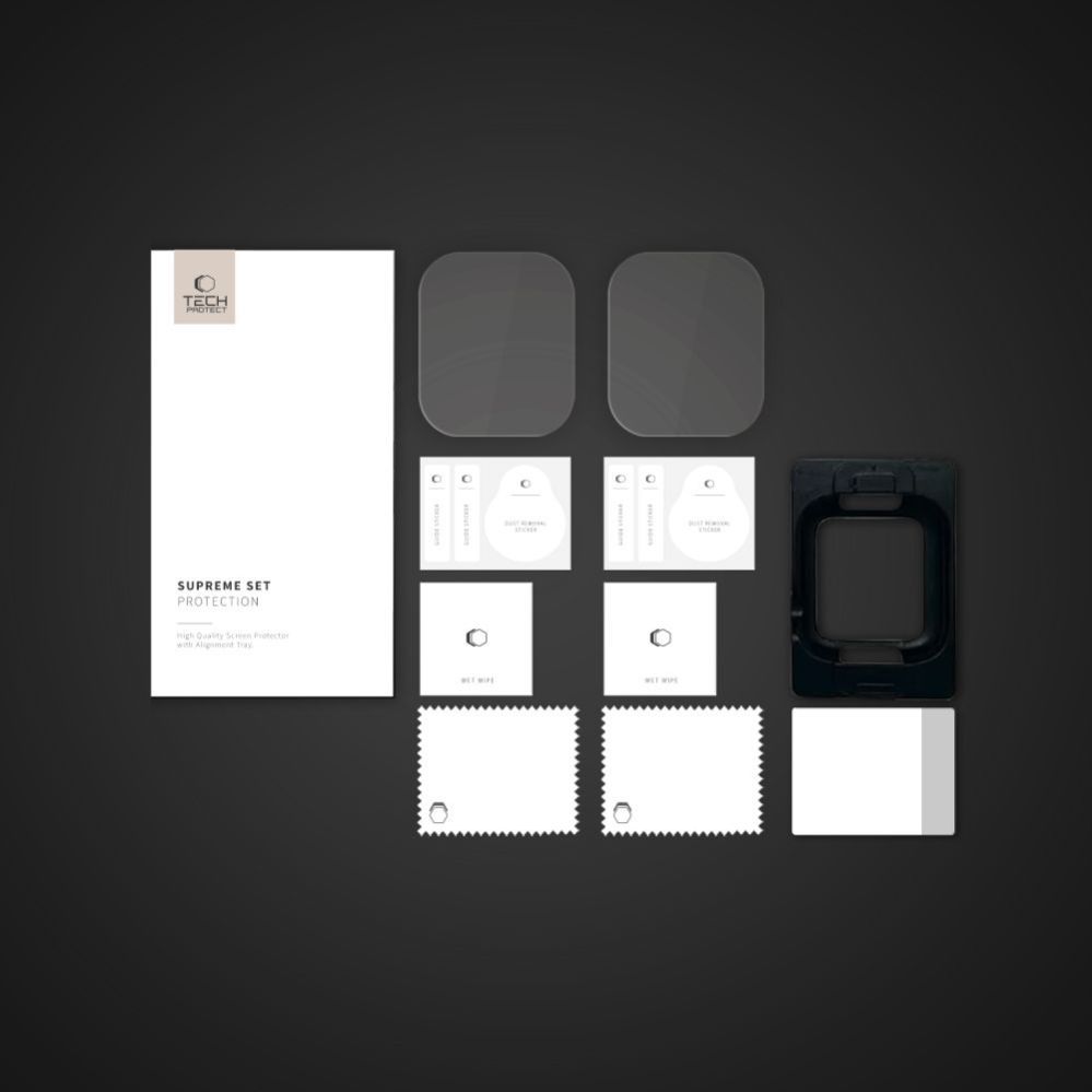 Other goods Tech-Protect Tech-Protect Supreme Hydrogel Film Set 2-pack for Apple Watch 10 42 mm - transparent