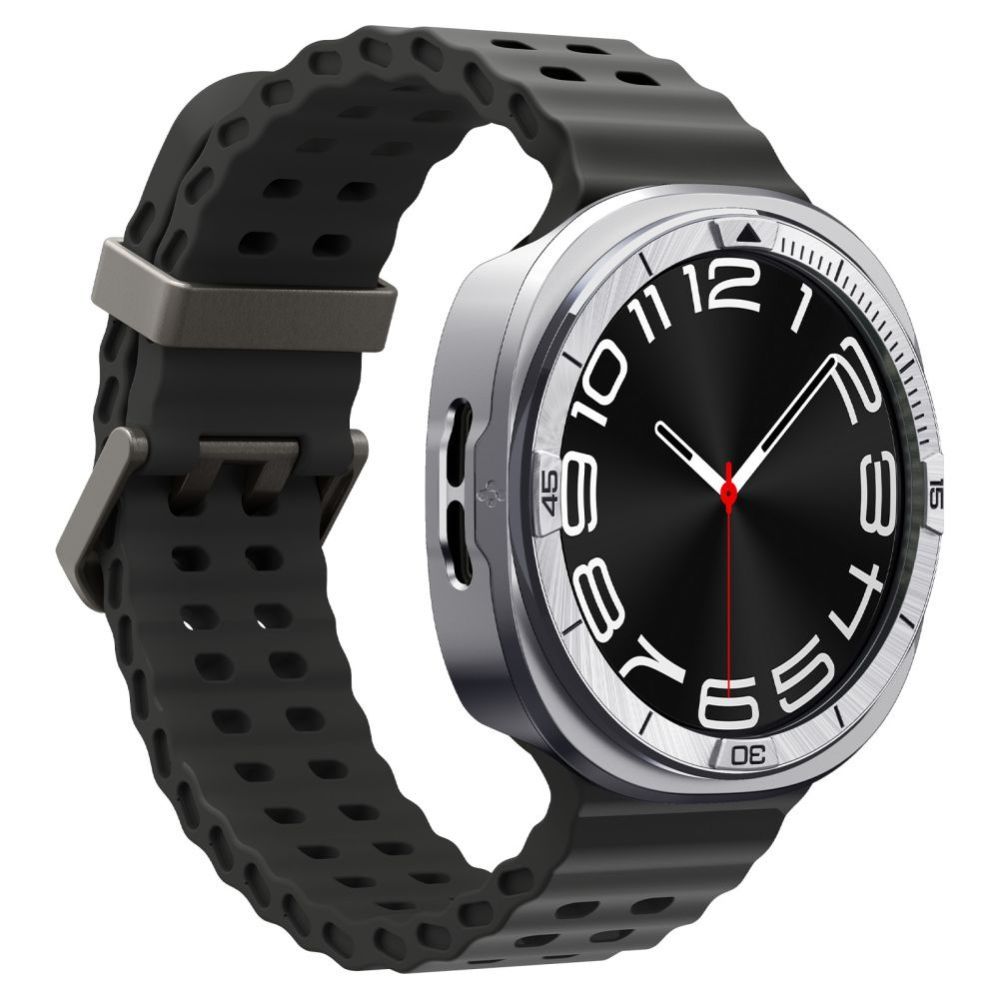 Citas preces Spigen Spigen Bezel Tune Pro Pilot Cover for Samsung Galaxy Watch 8 44mm - Silver