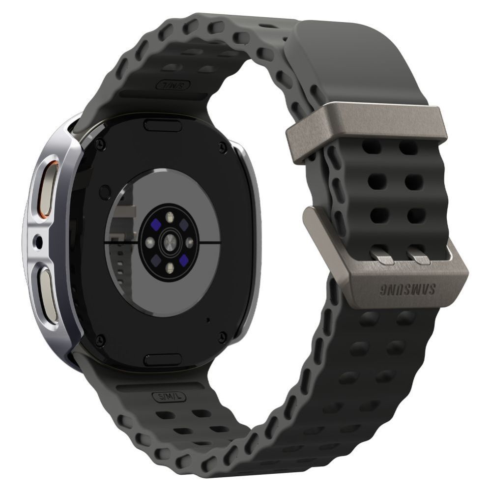 Citas preces Spigen Spigen Bezel Tune Pro Pilot Cover for Samsung Galaxy Watch 8 44mm - Silver