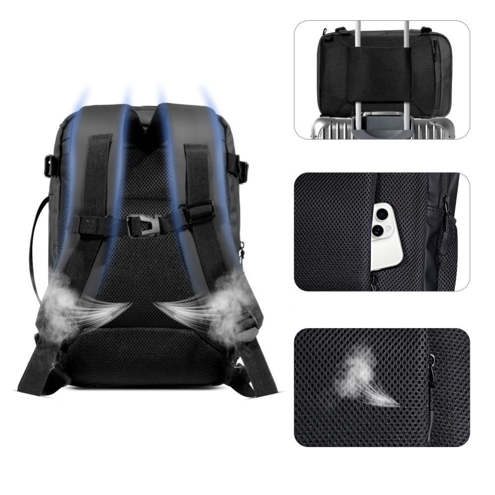 Other goods Tech-Protect Tech-Protect Defender S50 Backpack for Ryanair & Wizzar, 20L Laptop - Black