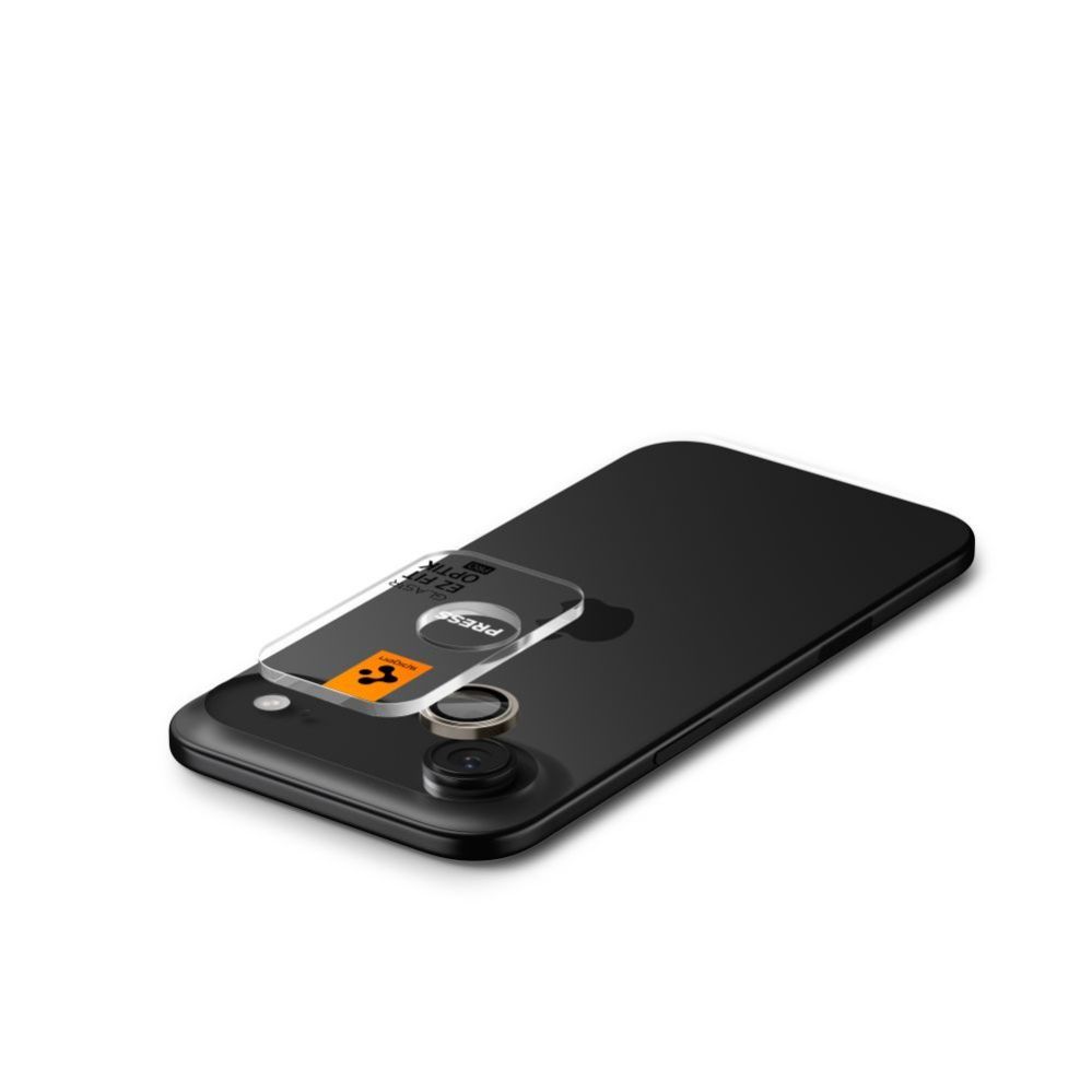 Citas preces Spigen Spigen Optik Pro GLAS.TR ”EZ FIT” Camera Cover 2-pack for iPhone Air - Gold