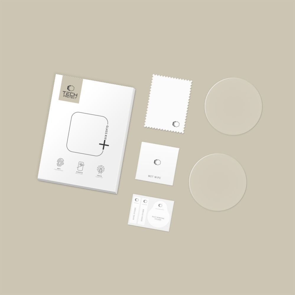 Other goods Tech-Protect Tech-Protect Glass Fit+ 2-pack tempered glass for Huawei Watch GT 6 41mm - transparent