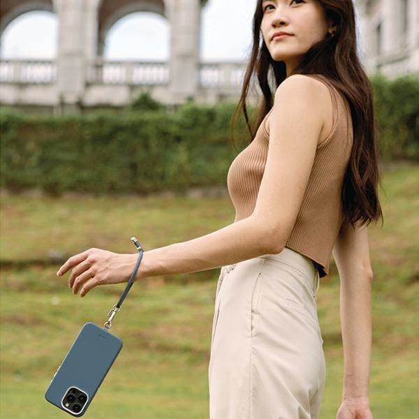 Citas preces UNIQ Uniq Coehl Laurel Handstrap Phone Lanyard - Cream