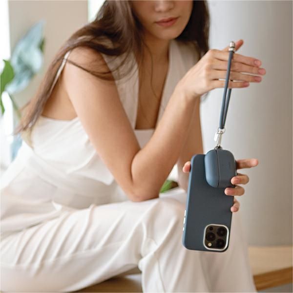 Citas preces UNIQ Uniq Coehl Laurel Handstrap Phone Lanyard - Cream