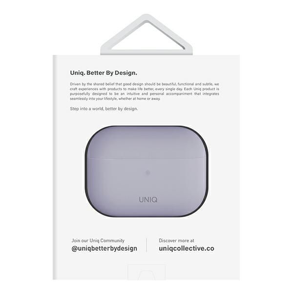 Muud kaubad UNIQ Uniq Lino Silicone AirPods Pro 2 Case - Purple