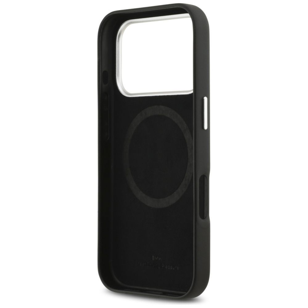 Muud kaubad BMW BMW Sign Full Wrapped Metal MagSafe Case for iPhone 17 Pro - Black