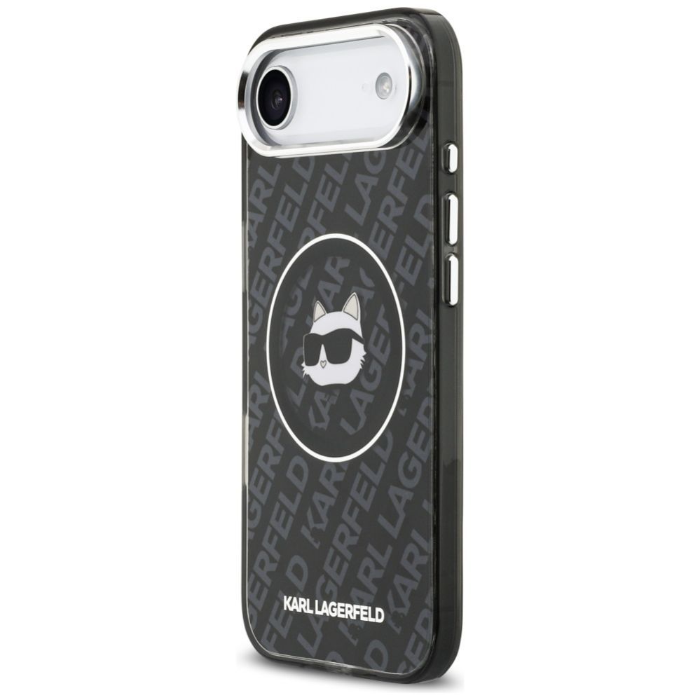 Kitos prekės Karl Lagerfeld Karl Lagerfeld IML Choupette Head Logo MagSafe iPhone Air Case - Black