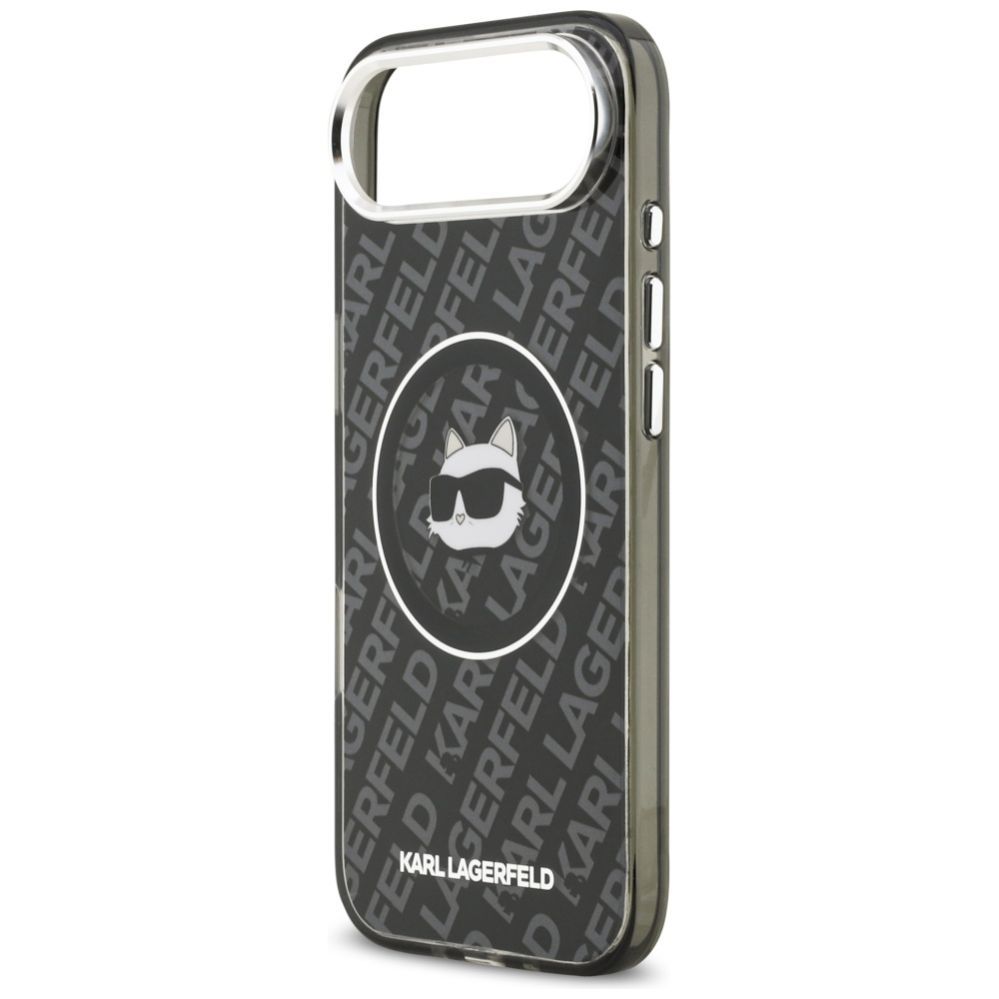 Kitos prekės Karl Lagerfeld Karl Lagerfeld IML Choupette Head Logo MagSafe iPhone Air Case - Black