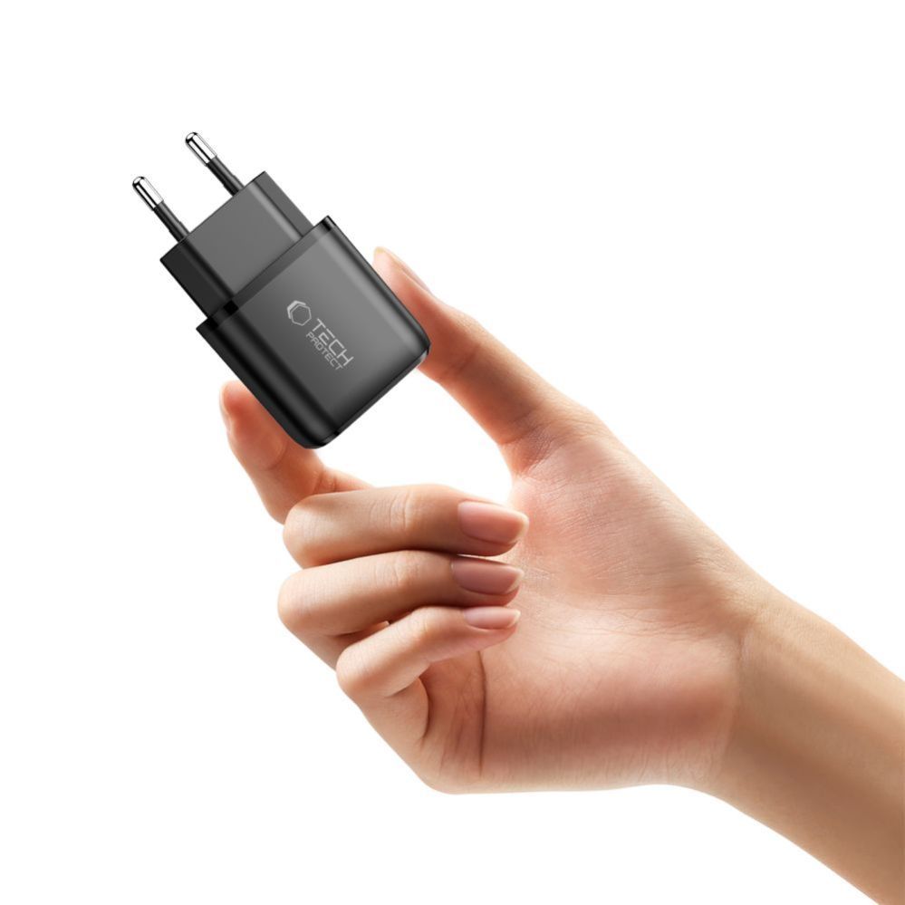 Other goods Tech-Protect Tech-Protect NCA30 PD 30W / QC3.0 USB-A / USB-C wall charger - black