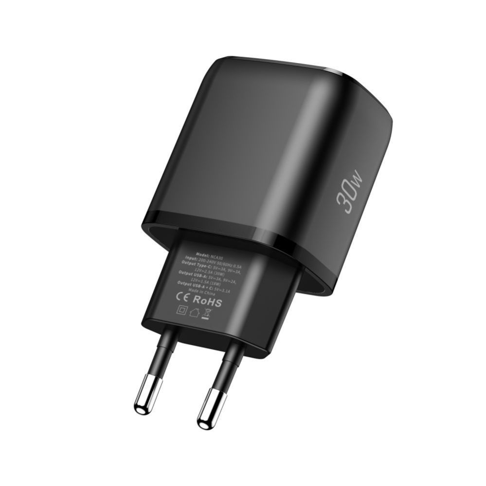 Other goods Tech-Protect Tech-Protect NCA30 PD 30W / QC3.0 USB-A / USB-C wall charger - black