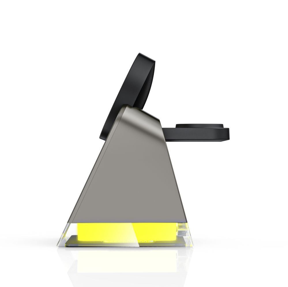 Other goods Tech-Protect Tech-Protect QI15W-A43 3in1 Wireless Charger with MagSafe for Apple Devices - Black