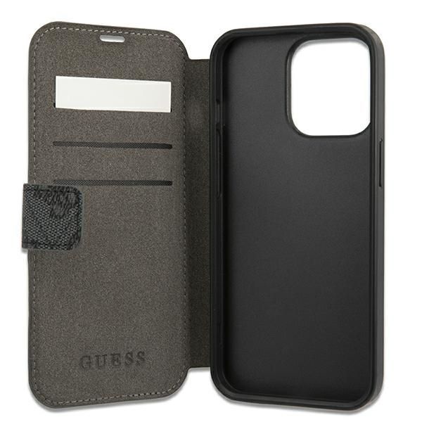 Muud kaubad Guess Guess GUBKP13X4GMGGR iPhone 13 Pro Max 6.7" gray/gray book 4G Big Metal Logo