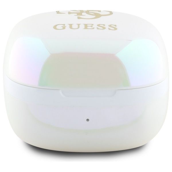 Muud kaubad Guess Guess Bluetooth headphones GUTWSJ144ESH TWS + docking station white/white Iridescent 4G Printed Logo