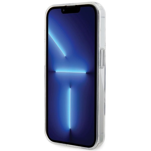 Kitos prekės Karl Lagerfeld Karl Lagerfeld KLHMP15LHMRSKCH iPhone 15 Pro 6.1" white/white hardcase Ring Stand Karl&Choupette MagSafe