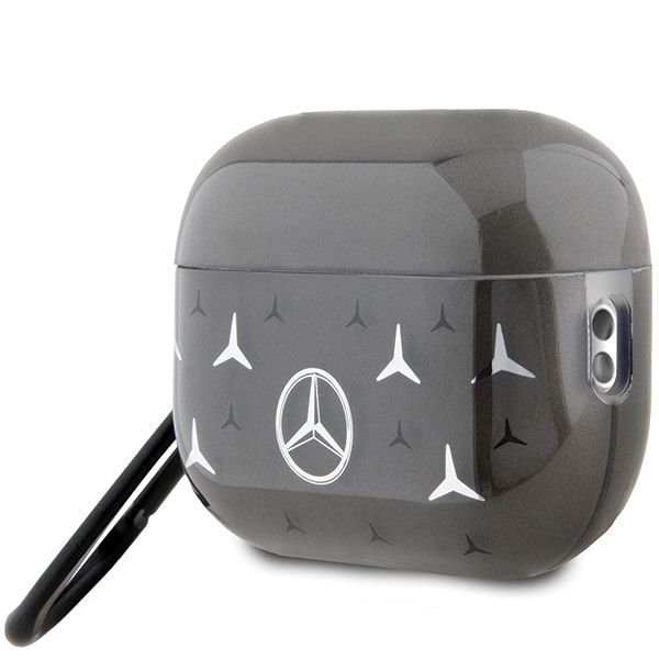 Kitos prekės Mercedes-Benz Mercedes MEAP28DPMGS AirPods Pro 2 (2022/2023) cover black Large Star Pattern