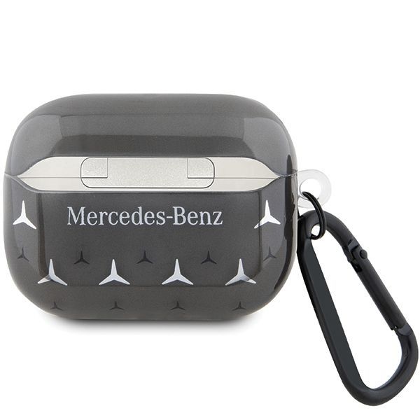 Kitos prekės Mercedes-Benz Mercedes MEAP28DPMGS AirPods Pro 2 (2022/2023) cover black Large Star Pattern