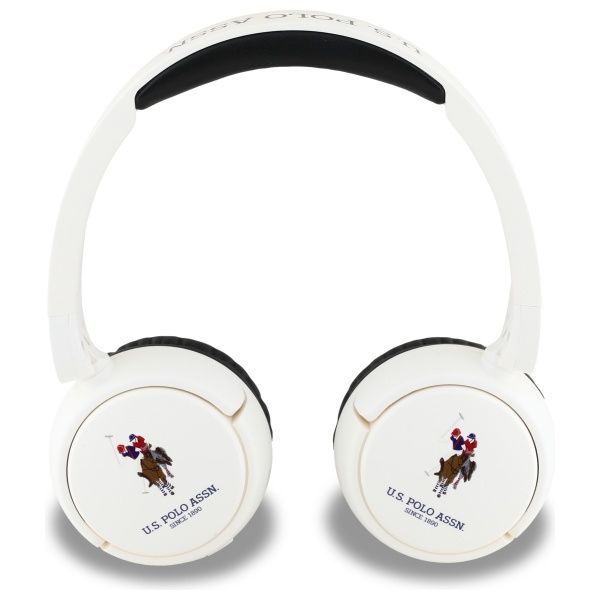Citas preces U.S. Polo PU US Polo Bluetooth Headphones USHPV6PUNH White DH Color Logo