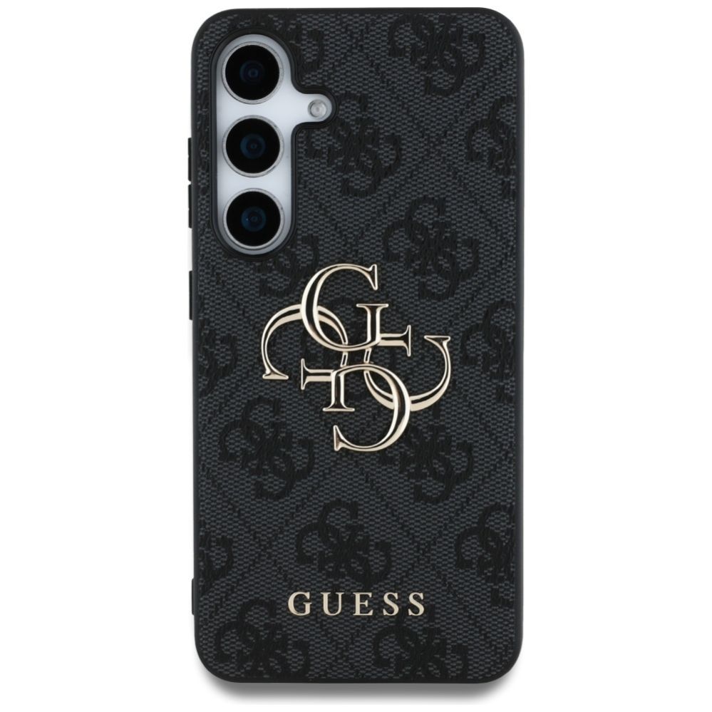 Citas preces Guess Guess Big 4G Logo Classic Logo Case for Samsung Galaxy S25 Black