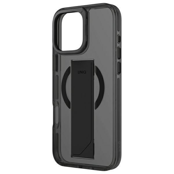 Citas preces UNIQ Uniq Heldro Max iPhone 16 Pro Max 6.9" Magclick Charging case black/vapour smoke
