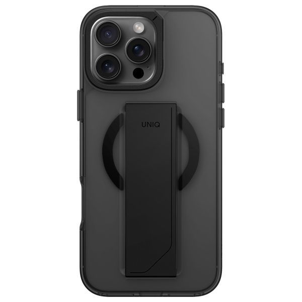 Citas preces UNIQ Uniq Heldro Max iPhone 16 Pro Max 6.9" Magclick Charging case black/vapour smoke