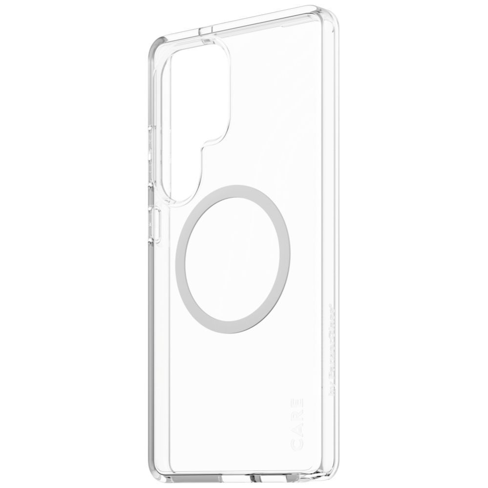 Citas preces Panzer Glass CARE by PanzerGlass Flagship Urban Combat White QI Case for Samsung Galaxy S25 Ultra - Transparent