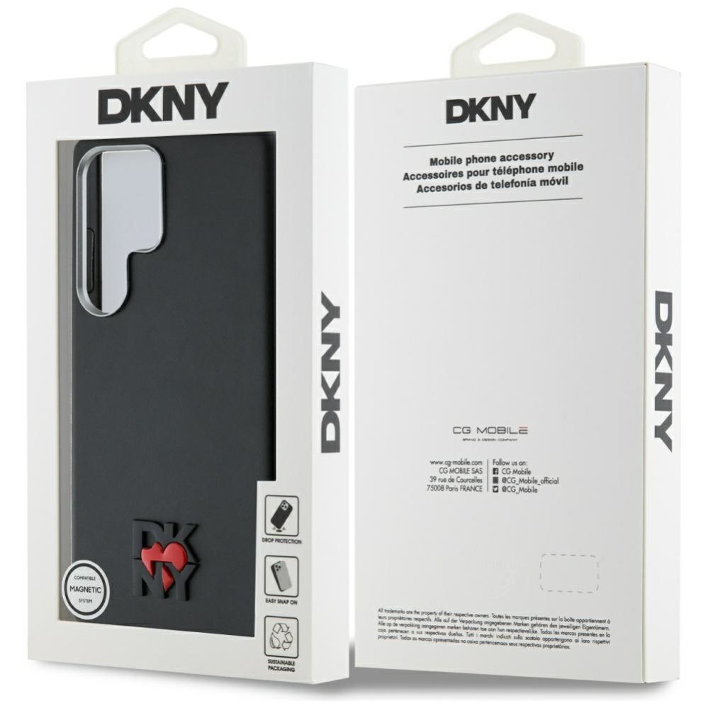Другие товары DKNY DKNY Leather Heart of NY Case for Samsung Galaxy S25 Ultra - Black