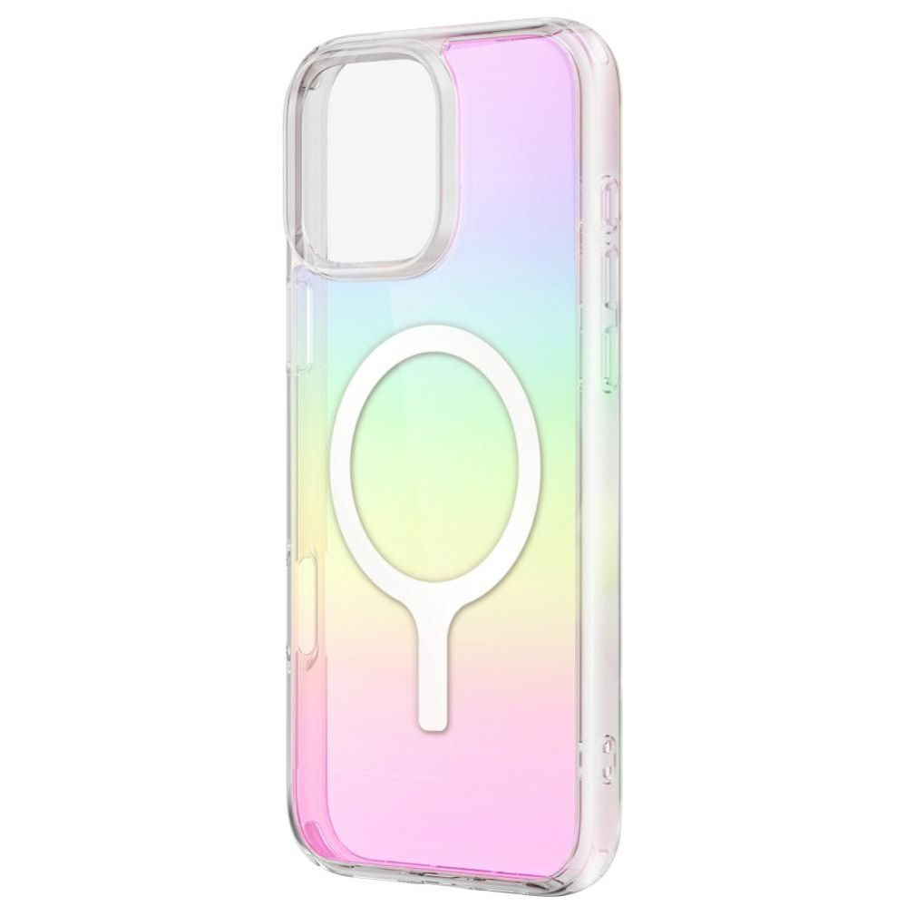Citas preces UNIQ Uniq Iridescia Magclick Charging Case for iPhone 16 Plus - Multicolor